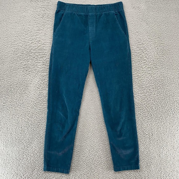 Prairie Underground Pants - Prairie Underground Pants Womens Small Blue Corduroy Slim Fit Elastic Waist‎